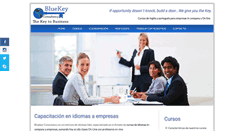 Desktop Screenshot of bluekey.com.ar
