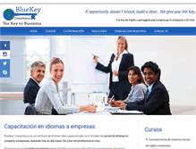 Tablet Screenshot of bluekey.com.ar